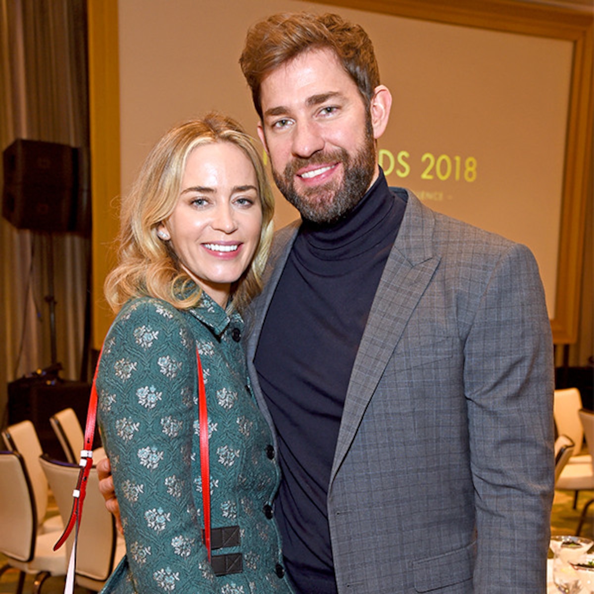 Emily Blunt John Krasinski More Stars Turn Out To 2019 Afi